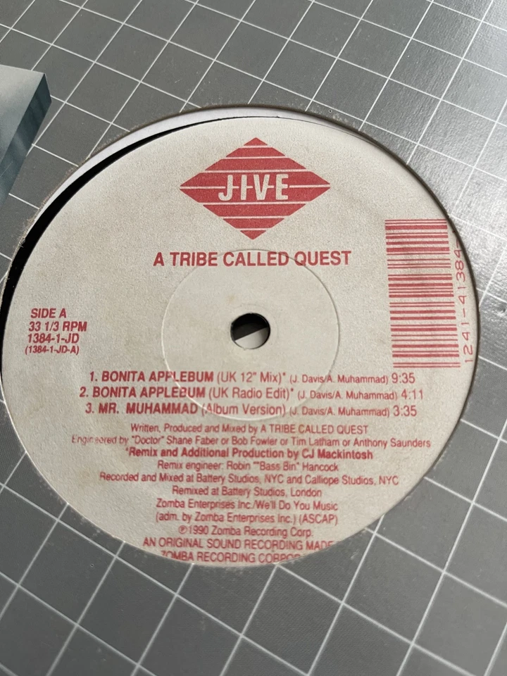 ATCQ - Bonita Applebum G+ Scratches - $4.99 Warehouse BINS - READ DESCRIPTION Foto 1 de 1