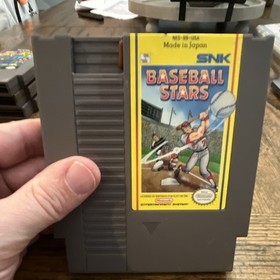 SNK Baseball Stars Nintendo NES Sports Game NTSC-U/C
