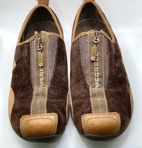 MERREL BARRADO Vintage Leather Coffee Bean Sz. 9 ( J76008) Performance Footwear - Picture 1 of 13