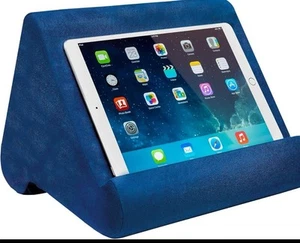Ontel Pillow Pad Ultra Multi-Winkel weicher Tablet-Ständer, blau - Bild 1 von 7