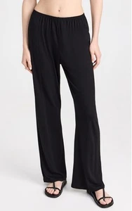 DONNI. Jersey Simple Pants, Black, Women’s Size M, NWT - Picture 1 of 4