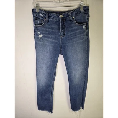 Silver Jeans Co Elyse Capri Medium Wash Size 29 - Image 1 of 4