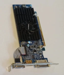 GIGABYTE NVIDIA GeForce 210 512MB DDR2 64bit PCIe  TESTED WORKS Great condition! - Picture 1 of 1