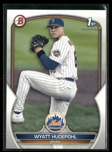 Wyatt Hudepohl 2023 Bowman Draft New York Mets #BD-147 - Picture 1 of 2