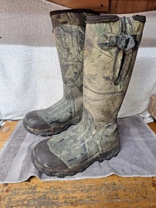 Cabelas 1200 Gramm Thinsulate Jagdstiefel Herren 12 M Realtree AP Gummi 18" Camouflage - Bild 1 von 23