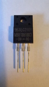 1x Rectificador Schottky Cátodo Común MBRF10H100CT. Sony UBP-800 Blu-Ray: D201 - Imagen 1 de 4