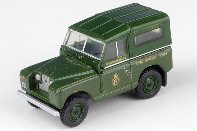 76LR2S005 Oxford Diecast Land Rover Serie II SWB 1/76 Modelo Britsh Civil Foto 1 de 2