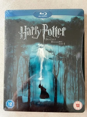 Harry Potter & The Deathly Hallows Part 1 Blu-Ray Steelbook New Sealed 682G - Image 1 of 3