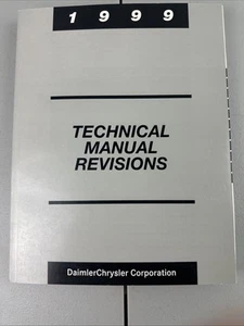 Mopar Service Manual 1999 Technical Manual Revisions 99 - Picture 1 of 6