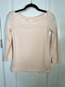 Top Kate Spade Wheaton Bow Blush 3/4 manga talla XS - Imagen 1 de 7