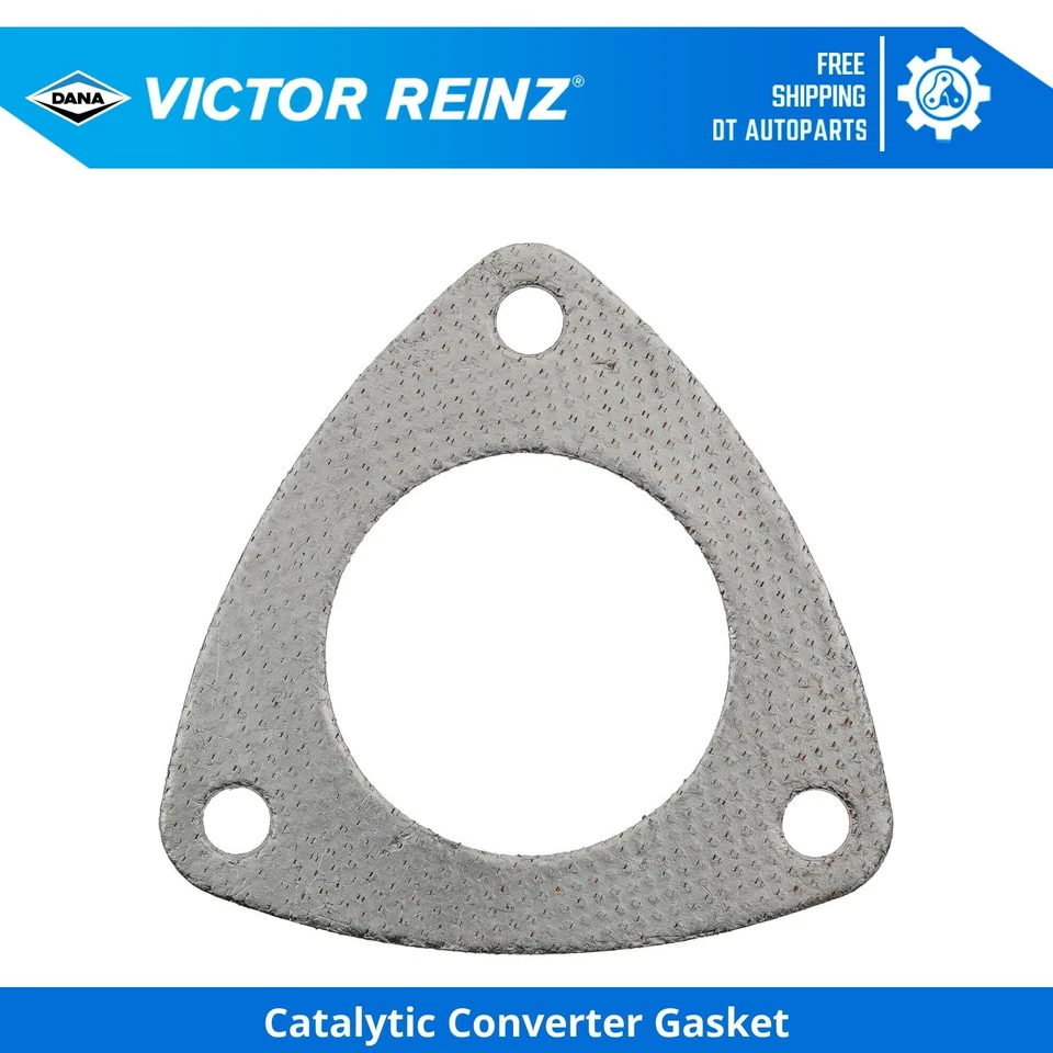 For 1996-2000 GMC C3500 5.7L V8 Catalytic Converter Gasket Victor Reinz 1997 - Image 1 of 1