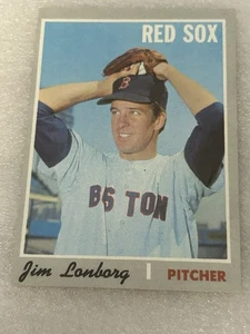 1970  Topps High Number  665 Jim Lonborg Red Sox - Picture 1 of 2