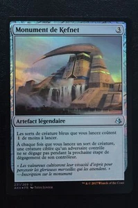 Magic The Gathering MTG KEFNET'S MONUMENT FOIL FRENCH Amonkhet NM Near Mint - Picture 1 of 2