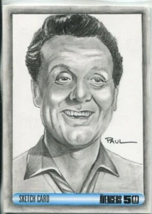 Tarjeta de boceto del 50 aniversario de Avengers de Paul Cowan - Imagen 1 de 1
