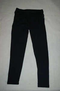 Girls SOLID BLACK CAPRI LEGGINGS Size S 6-6X - Picture 1 of 1