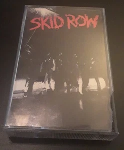 Skid Row: S/T 1989 Atlantic Records Cassette Canadian Import VG+ Hair Metal - Picture 1 of 8