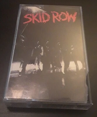 Skid Row: S/T 1989 Atlantic Records Cassette Canadian Import VG+ Hair Metal  - Image 1 of 4