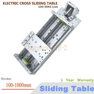CNC Electric Linear Rail Ballscrew Module Motorized Sliding Table Actuator8*10mm - Picture 1 of 8
