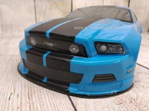 Ford Mustang 2014 carrocería de auto de radiocontrol pintada personalizada 1/10 en carretera HPI/4Tec2.0/V100/RDS - Imagen 1 de 9