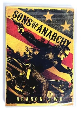 Sons Of Anarchy : Season 2 (DVD, 2009) New and Sealed  - Image 1 of 3