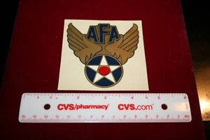 Air Force Association Vintage Aufkleber um 1955 - Bild 1 von 3