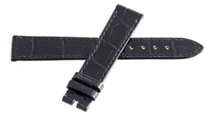 Chopard 16mm x 14mm Dark Blue Alligator Watch Band Strap B0201-1177 - Picture 1 of 3