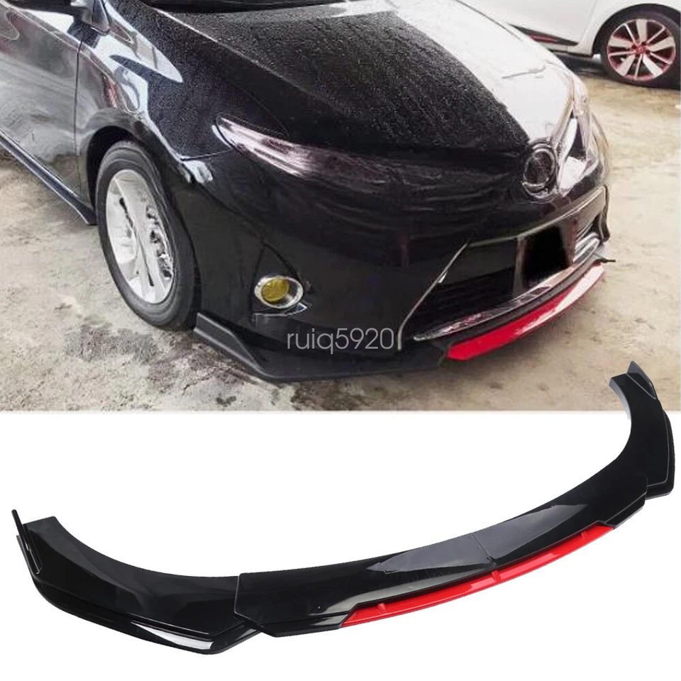Front Bumper Lip Spoiler Splitter Body Kit For Toyota Corolla Auris /Scion iM Foto 1 de 4