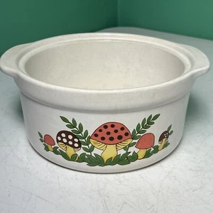 Vintage Sears Roebuck & Co Merry Mushrooms Corning Ware 8” Casserole Dish 1978 - Picture 1 of 4
