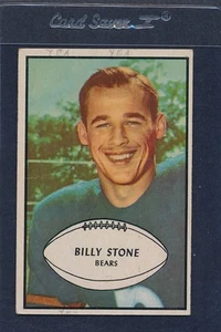 1953 Bowman #029 Billy Stone Bears Fair 53B29-40715-1 - Picture 1 of 1