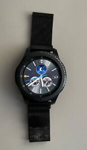SAMSUNG Gear S3 frontier - Smartwatch mit Metallgliederarmband