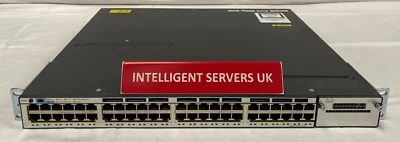 Cisco Catalyst WS-C3560X-48P-S 48 x Port PoE IP Base - Image 1 of 2