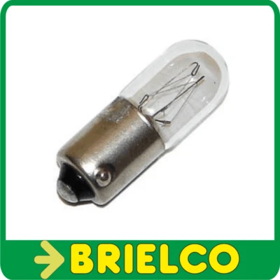 LAMPARA BOMBILLA TUBULAR MINIATURA BA9S 10X28MM 130V 20MA 2.6W BD11654 - Imagen 1 de 2