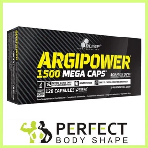 OLIMP ARGI POWER 1500 MEGA CAPS L-ARGININE PRE-WORKOUT NITRIC OXIDE BOOSTER - Picture 1 of 2