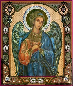 Ángel de la guarda icono cristiano ortodoxo Ангел Хранитель Дома Икона - Imagen 1 de 1