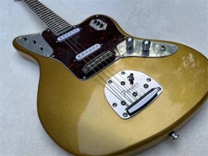 Factory Gold 6 Strings Electric Guitar Rosewood Fretboard Red Tortoise Pickguard - Picture 1 of 6