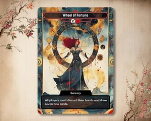Wheel of Fortune #2 - High Quality Custom [ Alternative Custom Art ] - Picture 1 of 1