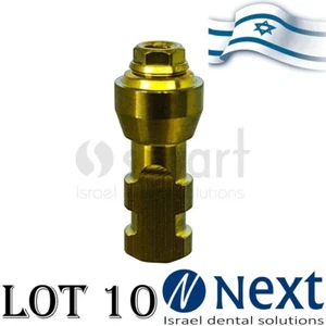 Lot x 10 New Titanium Multi Unit analog abutment fit MIS 1.6 mm - Picture 1 of 3