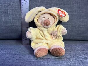 TY Beanie Baby Love to Baby in Yellow PJs Hoodie Rare with Tag