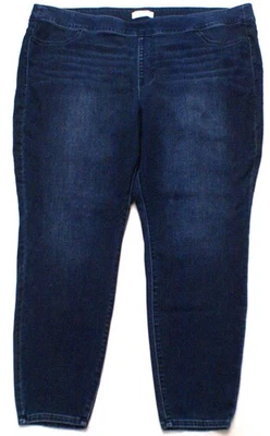 Lane Bryant Mid-Rise Jegging Sz 28 Flex Magic Waistband Pull On Skinny Jeans - Image 1 of 3