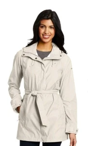 Chaqueta de lluvia Columbia Pardon My Trench para mujer talla 1X caqui - Imagen 1 de 11