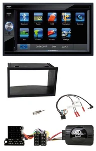Blaupunkt Lenkrad USB Bluetooth TMC 2DIN Navigation für VW Golf 4 Polo Passat IS - Bild 1 von 10