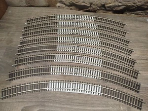 Hornby R609 X 8 Oo Gauge Track New - Picture 1 of 2