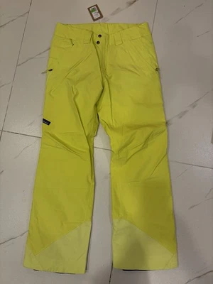 Pantalones Patagonia Powder Bowl Para Hombres Medianos Aislados Gore-Tex Esquí Snowboard - Nuevos Foto 1 de 2