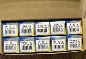LOT OF 10 EIKO NOS FHS-5 86V 300 watt projection Lamps NIB - Picture 1 of 4