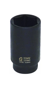 Sunex 233MD 1/2" Drive 6 Point 33mm Deep Impact Socket - Picture 1 of 2