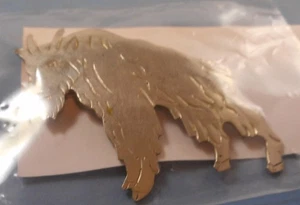 VINTAGE MOUNTAIN GOAT BROOCH - Picture 1 of 2