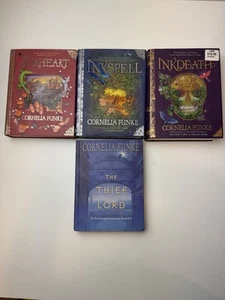 Complete Series Set INKHEART TRILOGY Cornelia Funke Hardcover Lot + Thief Lord - Picture 1 of 5