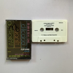 CHICAGO TRANSIT AUTHORITY• 25 OR 6 TO 4-LIVE MLM-2021 ‘84 Jazz Rock Tested - Picture 1 of 3