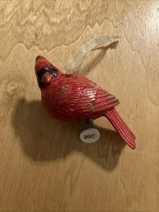 Punze Weihnachtsschmuck - Keramik Kardinal 2017 - Bild 1 von 4