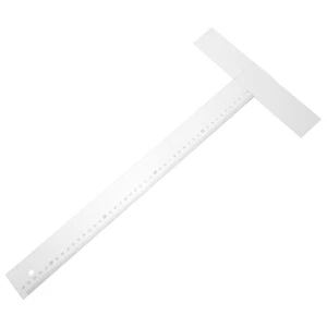 T-shaped Ruler Clear Square Tool Woodworking Small Measuring Tools - Picture 1 of 12